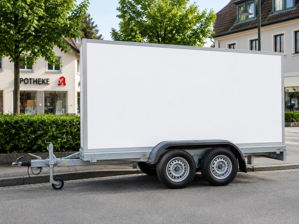Werbeanhänger – Beispielmotiv